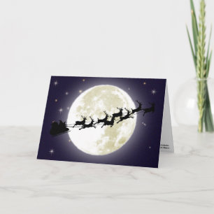 Tarjeta Festiva Una visita de San Nicolás