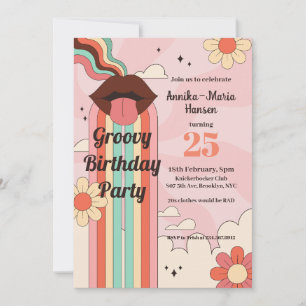 Tarjeta Festiva Unicorn Prank Cumpleaños parte 2, Fiesta Groovy