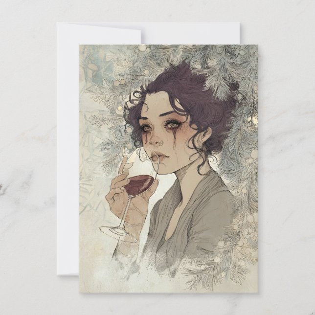 Tarjeta Festiva Unique Christmas Cards for Adults (Anverso)