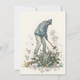 Tarjeta Festiva Unique Funny Adult Christmas Cards