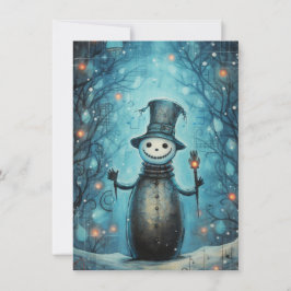 Tarjeta Festiva Unique Hand Drawn Christmas Cards