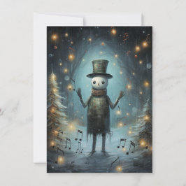 Tarjeta Festiva Unique Hand Drawn Christmas Cards