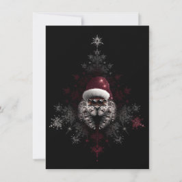 Tarjeta Festiva Unique Jumping Spider Christmas Cards