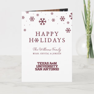 Tarjeta Festiva Universidad A&M de Texas-San Antonio