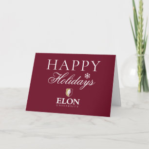 Tarjeta Festiva Universidad de Elon