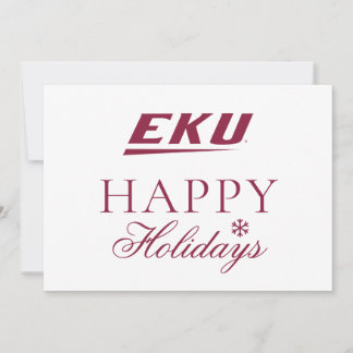 Tarjeta Festiva Universidad del Este de Kentucky | EKU