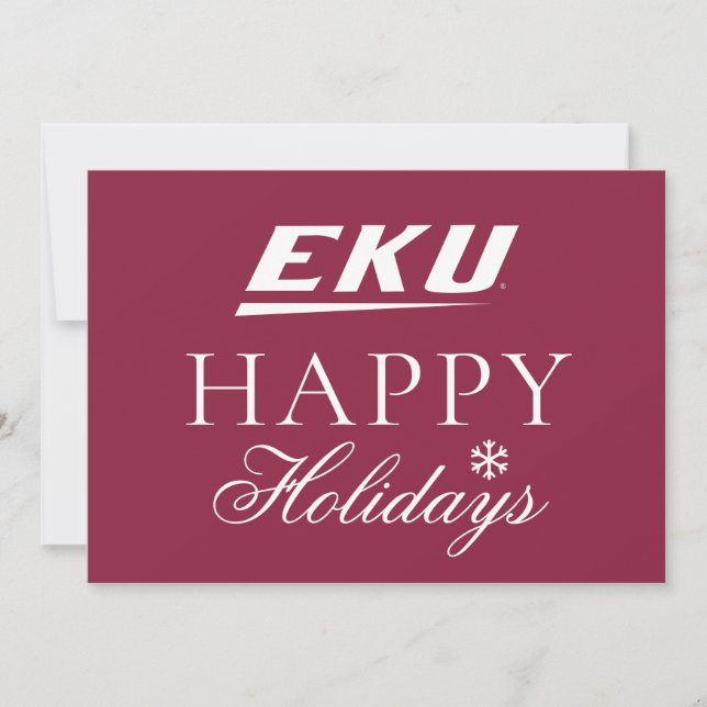 Tarjeta Festiva Universidad del Este de Kentucky | EKU