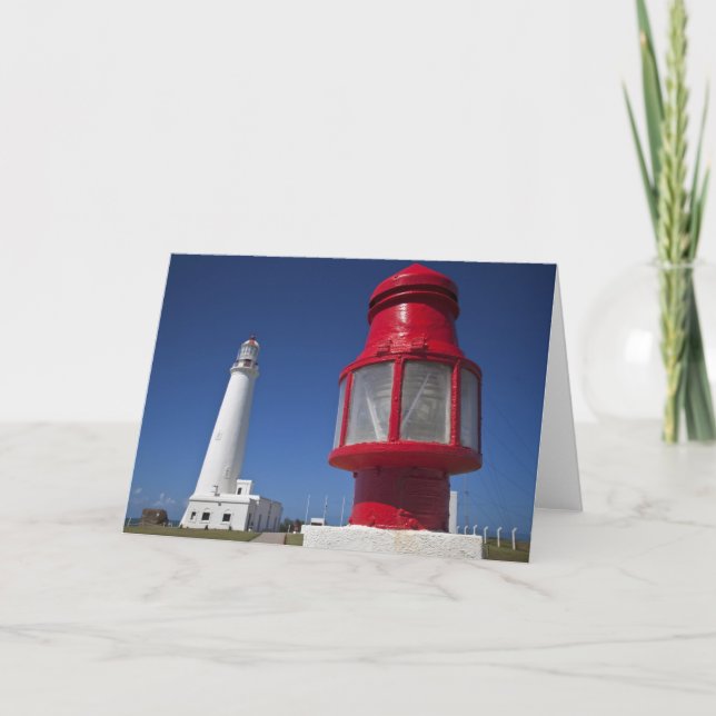 Tarjeta Festiva Uruguay, departamento de Rocha, La Paloma. Cabo Sa (Anverso)