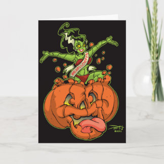 Tarjeta Festiva Usted es el ESPÍRITU NECRÓFAGO de mis sueños