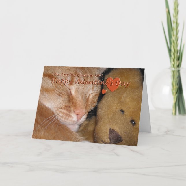 Tarjeta Festiva Usted es el que está para mí (Anverso)