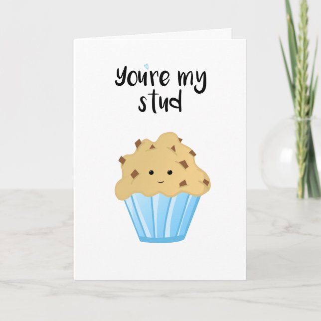 Tarjeta Festiva Usted es mi MOLLETE del perno prisionero (Anverso)