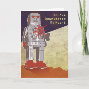 Tarjeta Festiva Usted ha transferido mi corazón