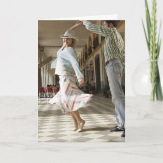 Tarjeta Festiva Usted hace que siente como el baile