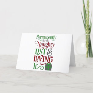 TARJETA FESTIVA USTED Y YO - JUNTOS EN LA ***NOGHTS LIST***