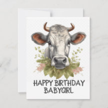 Vaca de cumpleaños