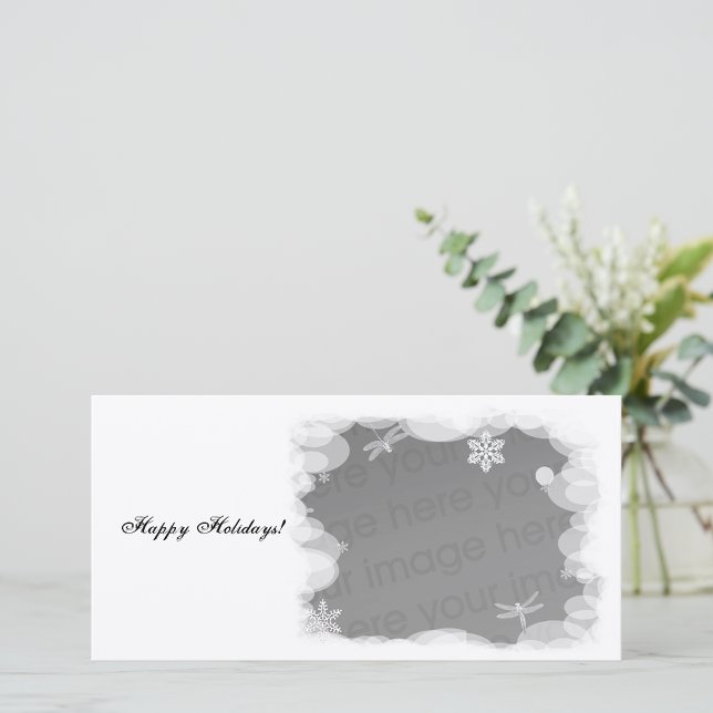 Tarjeta Festiva ¡Vacaciones blancas de nieve! (Subido por el creador)