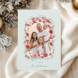 Tarjeta Festiva vacaciones de navidades de invierno