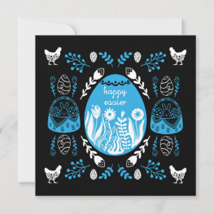 Tarjeta Festiva Vacaciones de Pascua de Abril