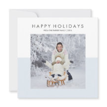 Vacaciones modernas en tonos azul y blanco pastel 