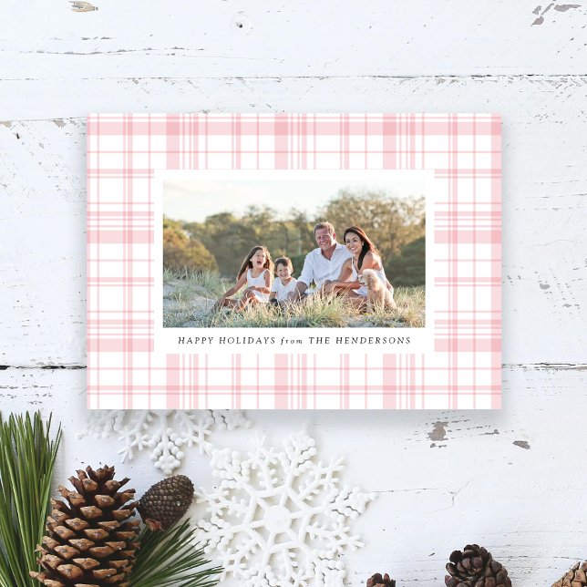 Tarjeta Festiva Vacaciones rosadas repartidas (Subido por el creador)