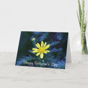 Tarjeta Festiva valentías amarillas