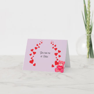 Tarjeta Festiva Valentijnskaart