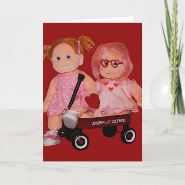 Tarjeta Festiva Valentin (Anverso)