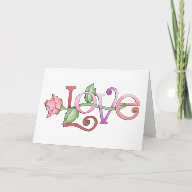Tarjeta Festiva Valentin (Anverso)