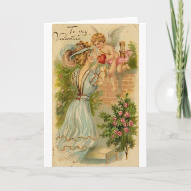 Tarjeta Festiva Valentin (Anverso)