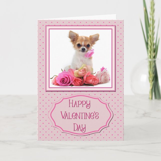 Tarjeta Festiva Valentín de los Rosas (Anverso)