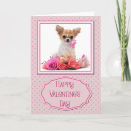 Tarjeta Festiva Valentín de los Rosas