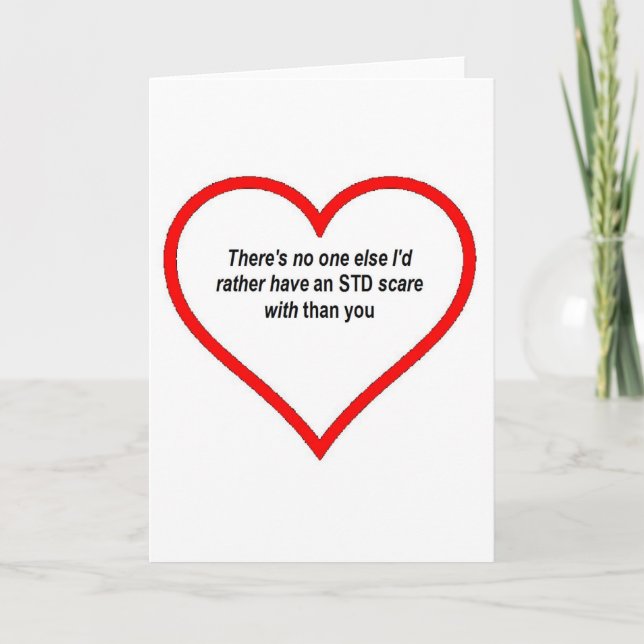 Tarjeta Festiva VALENTINE a nadie más que prefiera la ETS (Anverso)