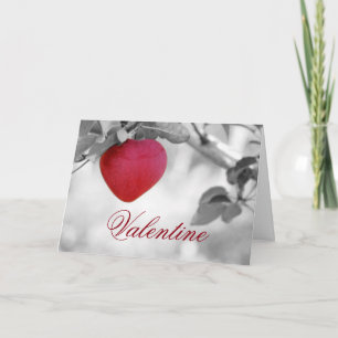 Tarjeta Festiva Valentine Apple