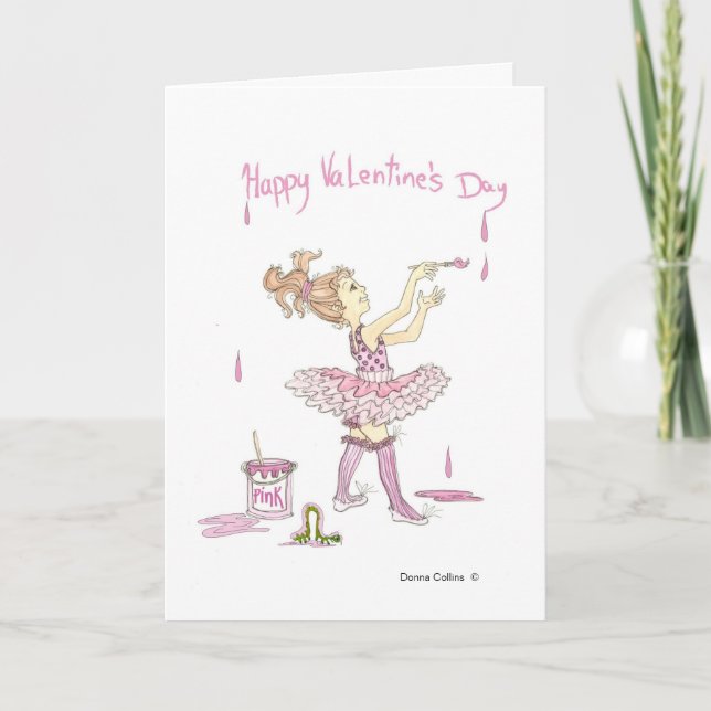 Tarjeta Festiva Valentine Be Mine (Anverso)