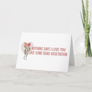 Tarjeta Festiva Valentine Flowers