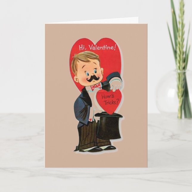 Tarjeta Festiva Valentine Magic (Anverso)