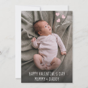 Tarjeta Festiva Valentine para mamá y papá
