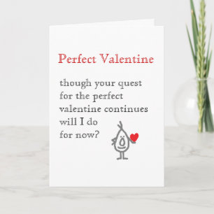 Tarjeta Festiva Valentine perfecto