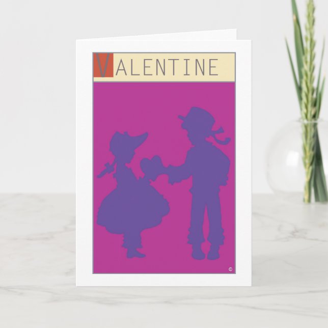 Tarjeta Festiva <Valentine> por el minero de Steve (Anverso)