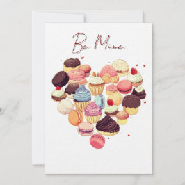 Tarjeta Festiva Valentine Sweet Heart Greeting Card – Be Mine 