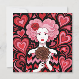 Tarjeta Festiva Valentines Day Card by Beyenairy 1
