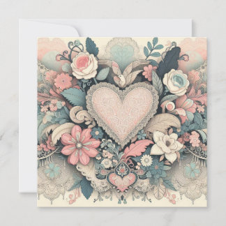 Tarjeta Festiva Valentines Day Card by DarkerButOlder