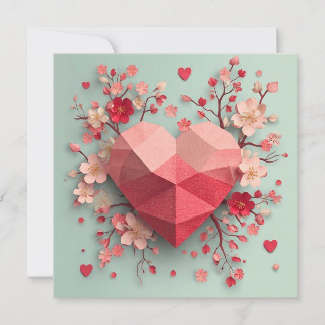 Tarjeta Festiva Valentines Day Card by Obso 2 Pixlyne (Anverso)