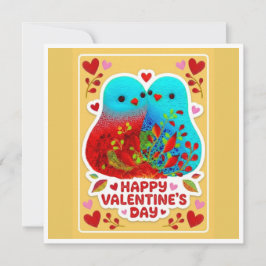 Tarjeta Festiva Valentines Day Card by Perfectly Misaligned 1