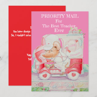 Tarjeta Festiva Valentine's Day Card for Teacher