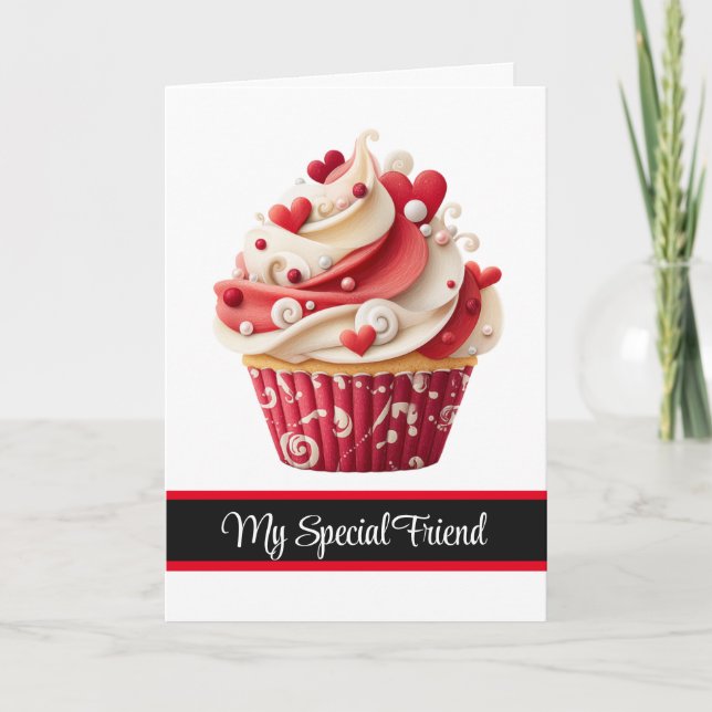 Tarjeta Festiva Valentine's Day Card-My Special Friend  (Anverso)