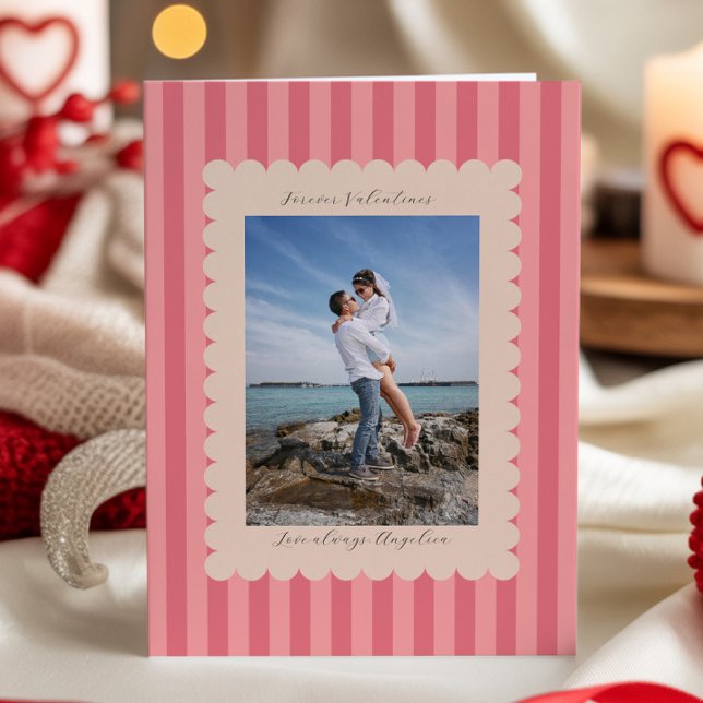 Tarjeta Festiva Valentine's Day Custom Photograph Romantic (Subido por el creador)