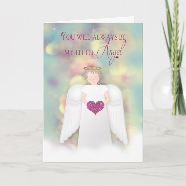 Tarjeta Festiva Valentine's Day - MY Little Angel - Sweetness (Anverso)