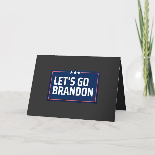 Tarjeta Festiva Vamos Brandon (Anverso)