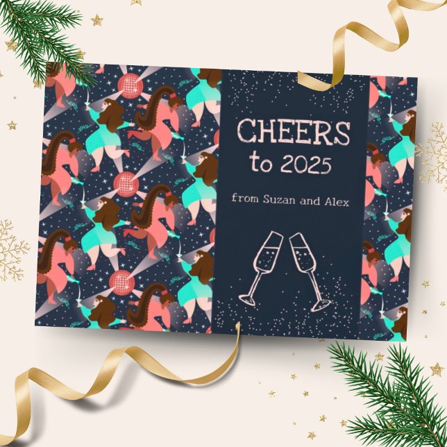 Tarjeta Festiva ¡Vamos Fiesta! Año Nuevo (Subido por el creador)